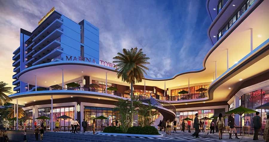 marina-town-mall-night
