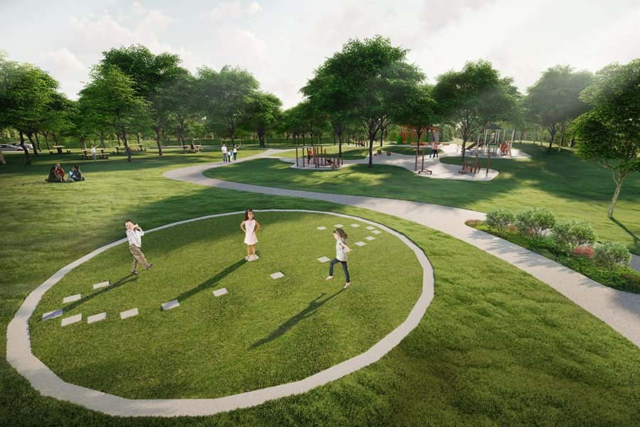 Hampton-Orchard-Sundial-View