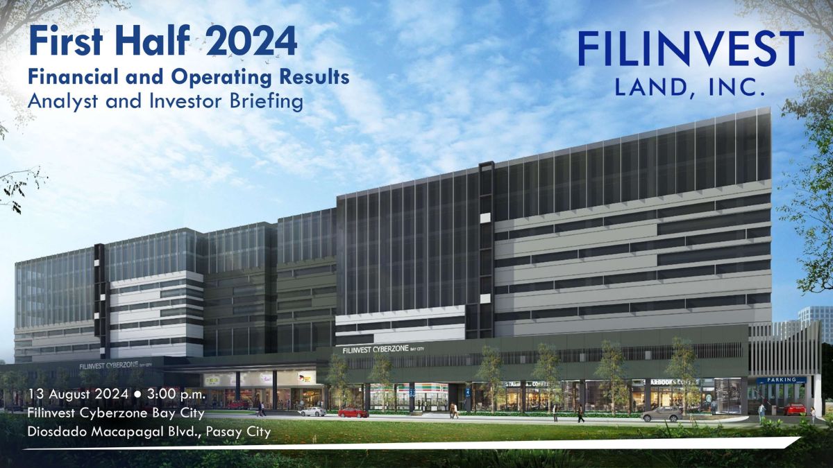 Filinvest Land 1H 2024 Analyst Briefing