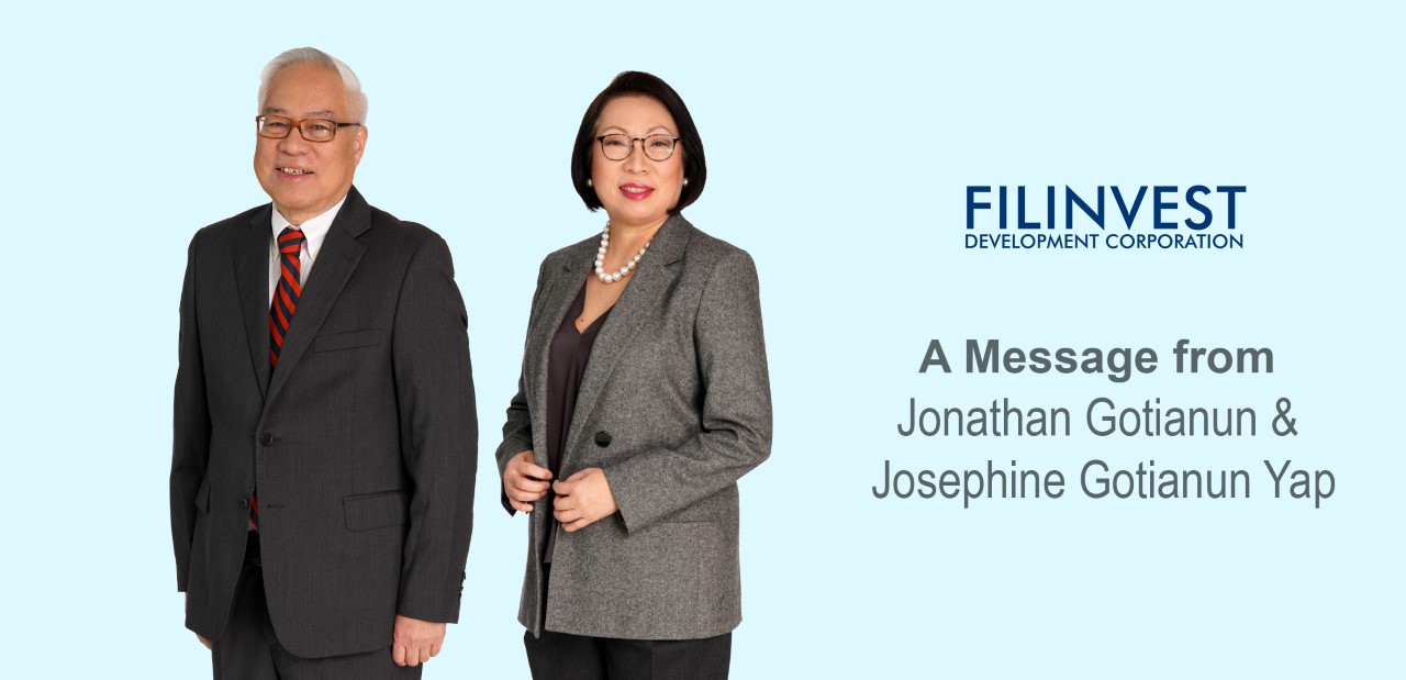 A Message from Jonathan Gotianun and Josephine Gotianun Yap