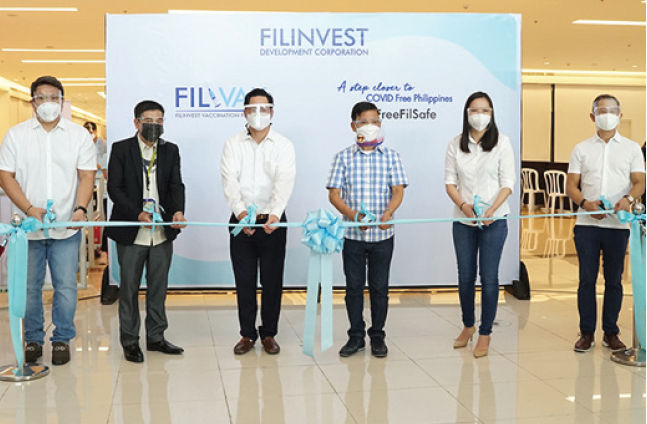 Filinvest FilVax Ribbon Cutting